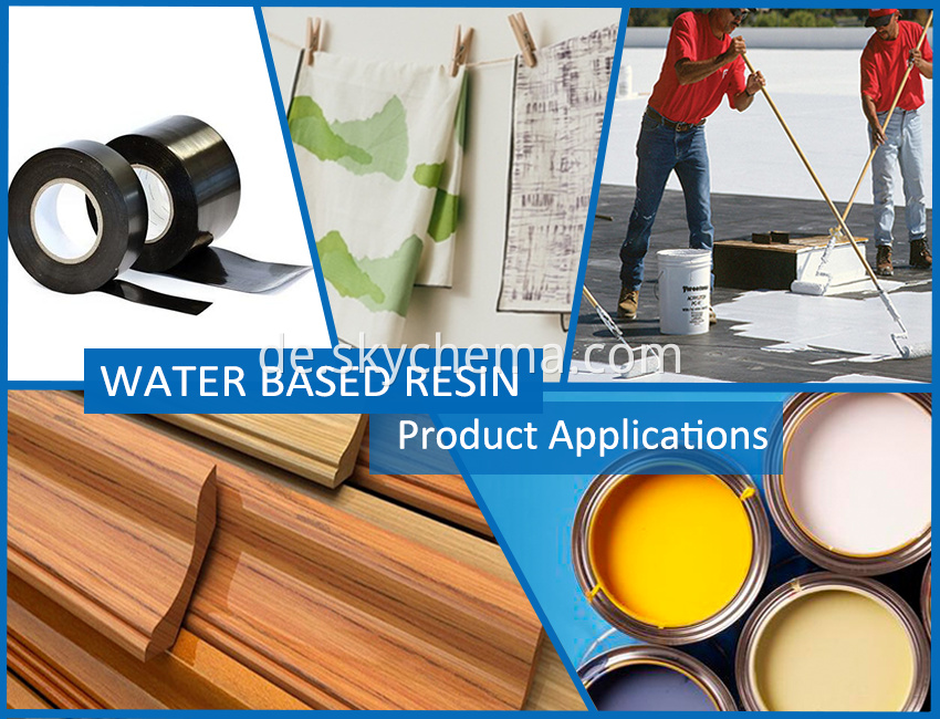 Auf Wasser auf Wasser basierendes Harz Application l Water Based Resin Application L